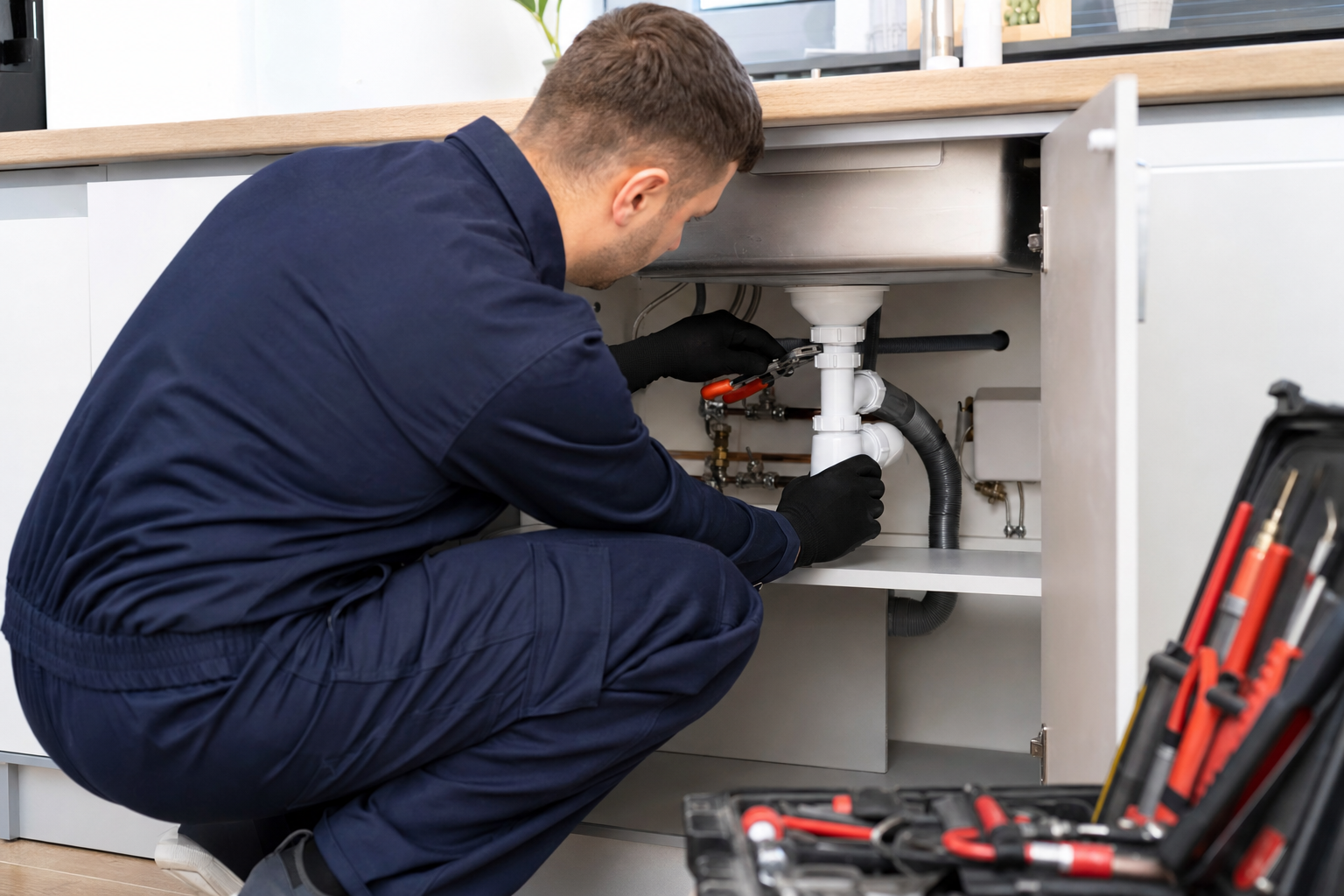 Emergency Plumbing Raynes Park service image