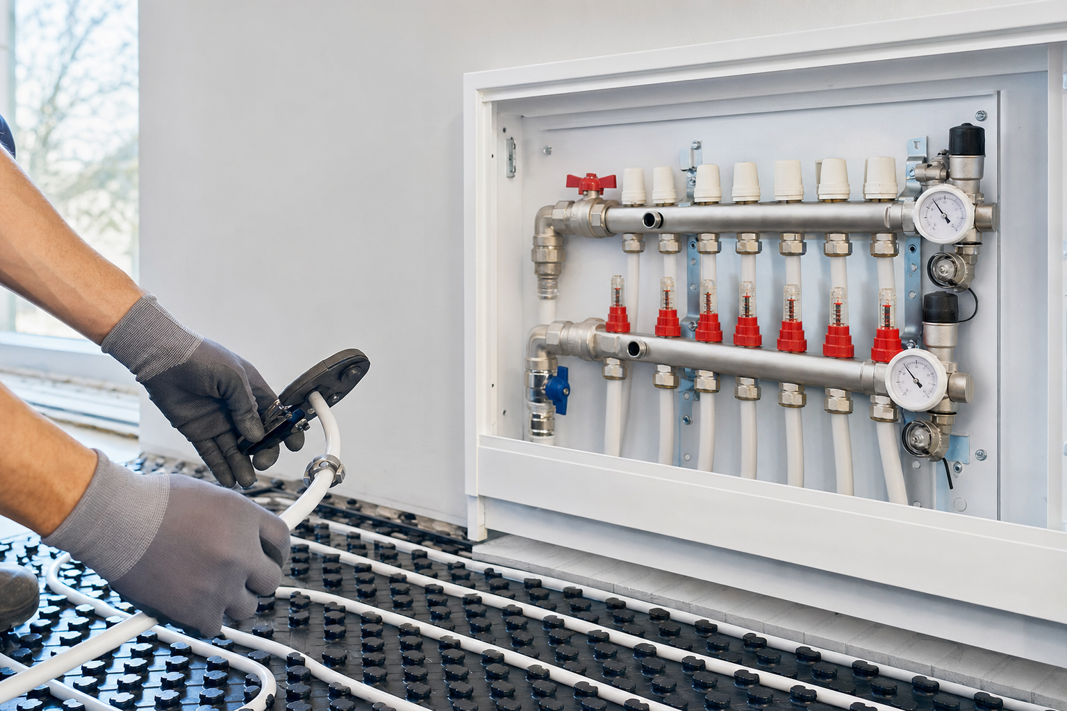 Underfloor Heating Raynes Park service image